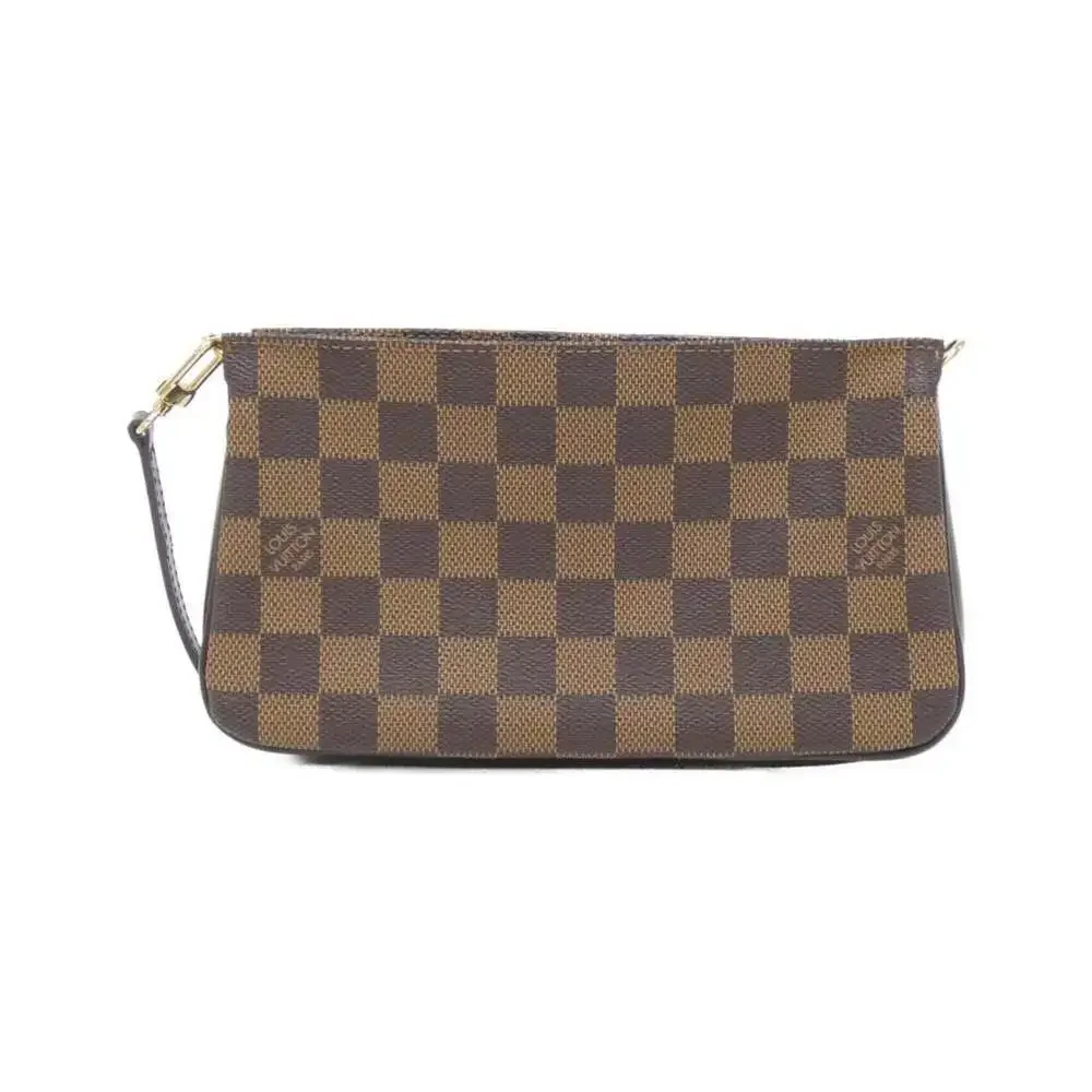LOUIS VUITTON Brown Damier Pouch